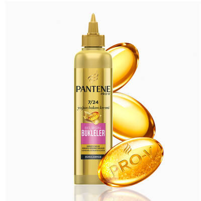 Pantene 7/24 Saç Bakım Kremi Anında Bukle Şekillendirici 300 Ml - 7