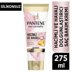 Pantene Hacimli ve Havalı Dolgunlaştırıcı Saç Kremi Silikonsuz 275 Ml - Pantene