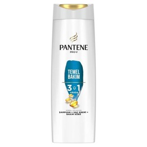 Pantene Pro-V Temel Bakım 3'ü 1 Arada Şampuan 600 Ml - Pantene