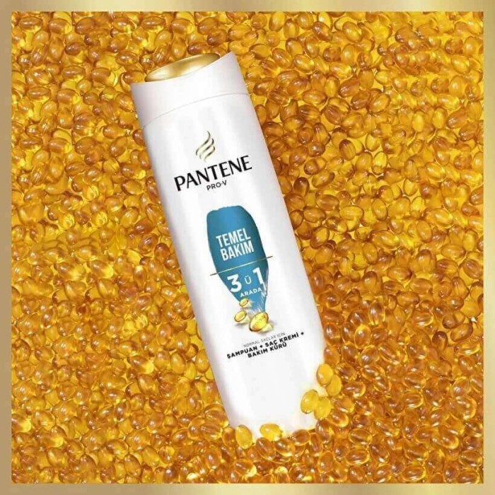 Pantene Pro-V Temel Bakım 3'ü 1 Arada Şampuan 600 Ml - 3