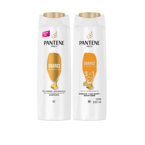 Pantene - Pantene Repair&Protect Şampuan 600 Ml + 3'ü 1 Arada Şampuan 350 Ml Set