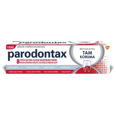 Parodontax Diş Macunu Tam Koruma Beyazlatıcı 75 Ml - 1