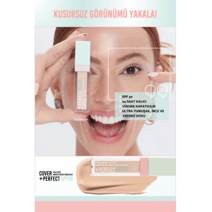 Pastel Cover+Perfect Concealar SPF30 Ultra Kapatıcı 304 Nude Pink - 4