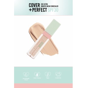 Pastel Cover+Perfect Concealar SPF30 Ultra Kapatıcı 304 Nude Pink - 7