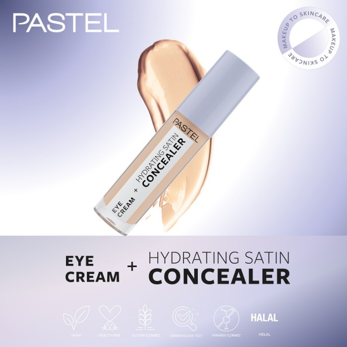 Pastel Eye Cream+Hydrating Satin Concealer 63 Milkshake - 5