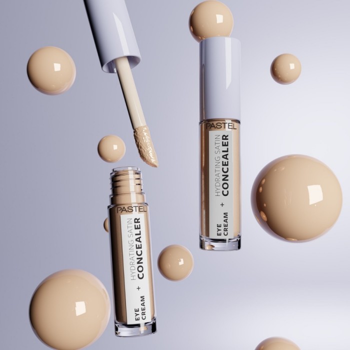 Pastel Eye Cream+Hydrating Satin Concealer 63 Milkshake - 9