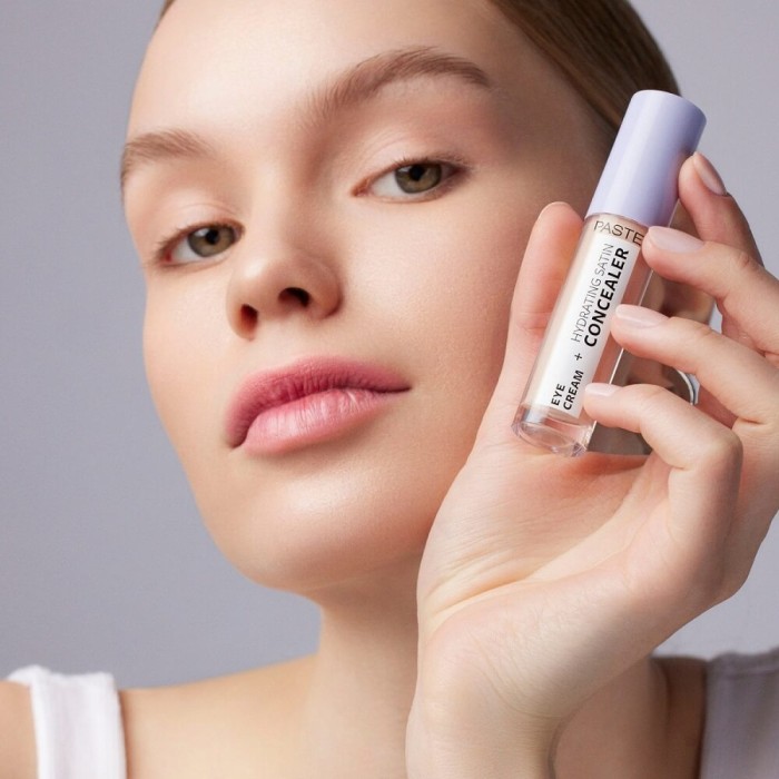 Pastel Eye Cream+Hydrating Satin Concealer 64 Medium Light - 8
