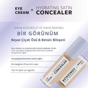 Pastel Eye Cream+Hydrating Satin Concealer 65 Honeybun - 10