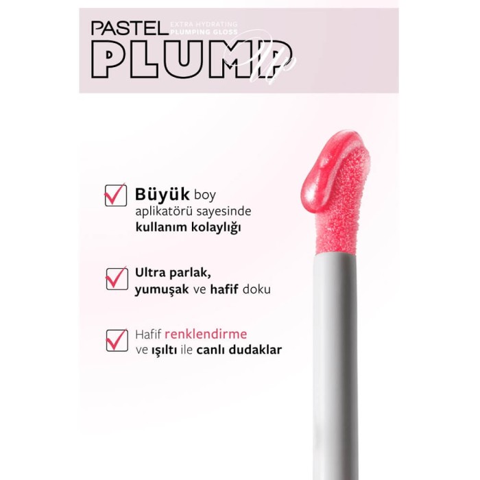 Pastel Gloss Plump up Extra Hydrating 206 - 3