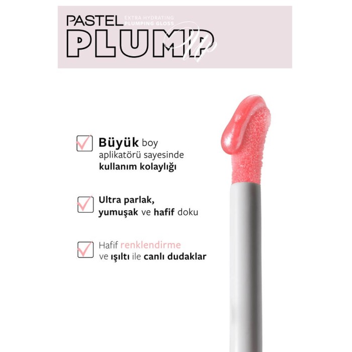 Pastel Gloss Plump up Extra Hydrating 208 - 3