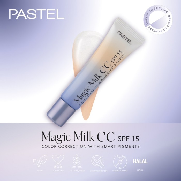 Pastel Magic Milk Cream Spf15 50 Light Medium - 8