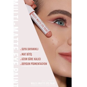 Pastel Multi Matte Eye Paint Waterproof Eyeshadow&Liner 81 Unique - 4