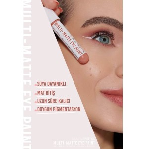 Pastel Multi Matte Eye Paint Waterproof Eyeshadow&Liner 85 Say Less - 4