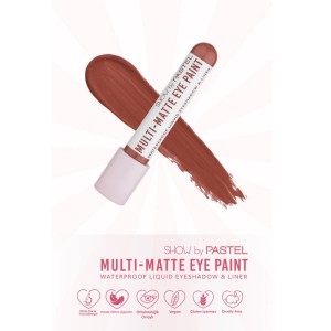 Pastel Multi Matte Eye Paint Waterproof Eyeshadow&Liner 85 Say Less - 7