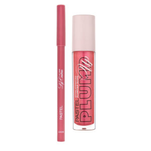 Pastel Plump Gloss 206 + Contour Lip Liner 51 Set - Pastel