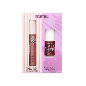 Pastel Plump Up Dolgunlaştıran Dudak Parlatıcısı 202 Loverdose + Lip To Cheek Tint Carmen - Pastel