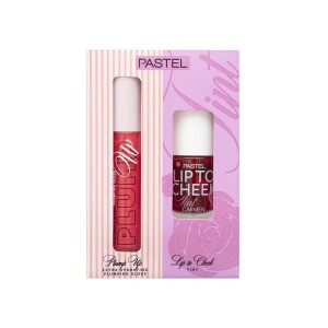 Pastel Plump Up Dolgunlaştıran Dudak Parlatıcısı 204 Spicy Sweet + Lip To Cheek Tint Carmen - Pastel