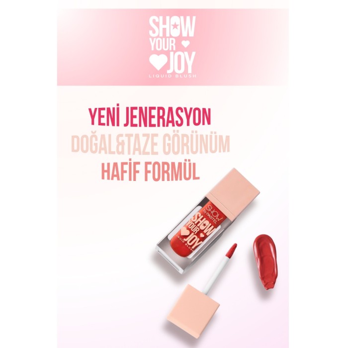 Pastel Show Your Joy Liquid Blush - Likit Allık 58 - 5