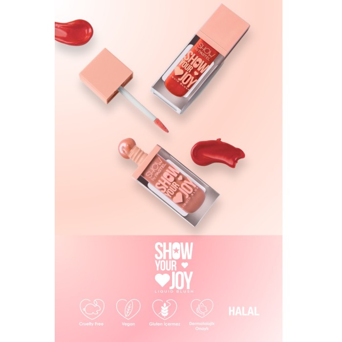 Pastel Show Your Joy Liquid Blush - Likit Allık 58 - 7