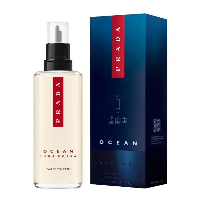 Prada Luna Rossa Ocean Erkek Parfüm Edt 150 Ml Refill - 3