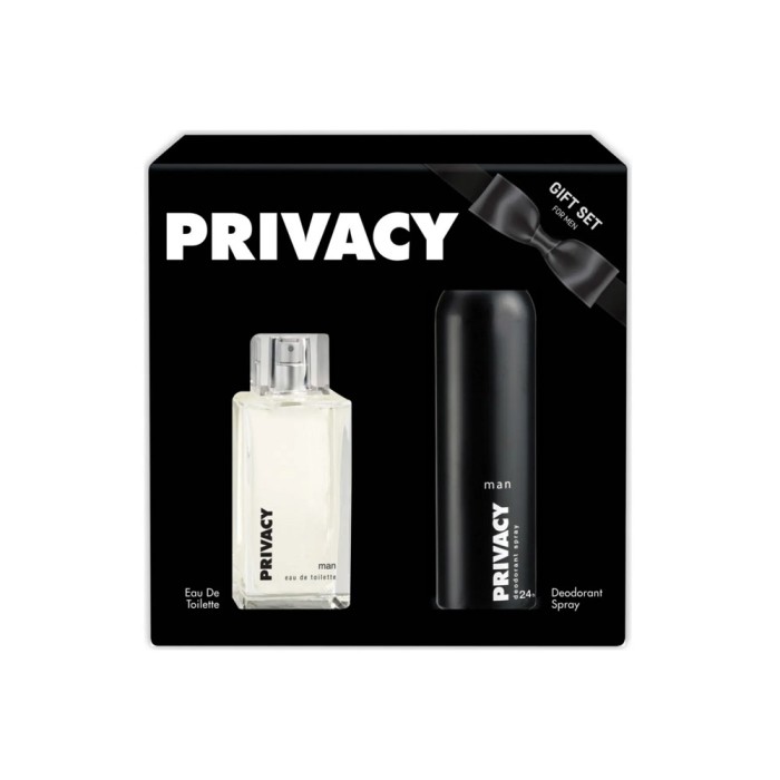 Privacy Man Erkek Parfüm Edt 100 Ml + Deodorant 150 Ml Set - 1