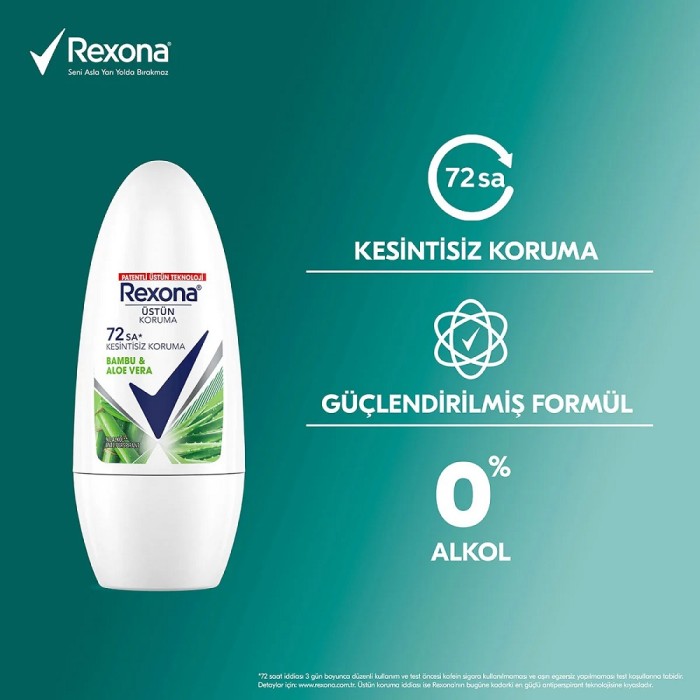 Rexona Bamboo & Aloevera Kadın Roll-on 50 Ml - 5