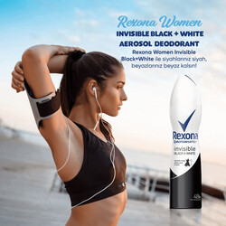 Rexona Invisible Black&White Kadın Deodorant 200 Ml - 5