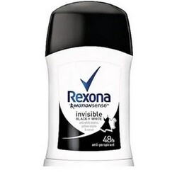 Rexona - Rexona Invisible Black&White Kadın Deo Stick 50 Gr