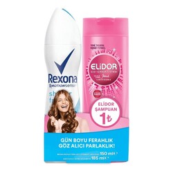 Rexona Kadın Deodorant 150 Ml + Elidor Şampuan 185 Ml Set - Rexona