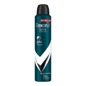 Rexona Men Black&White Invisible Erkek Deodorant 200 Ml - Rexona