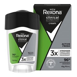 Rexona - Rexona Men Clinical Protection Active Fresh Erkek Roll-On 45 Ml
