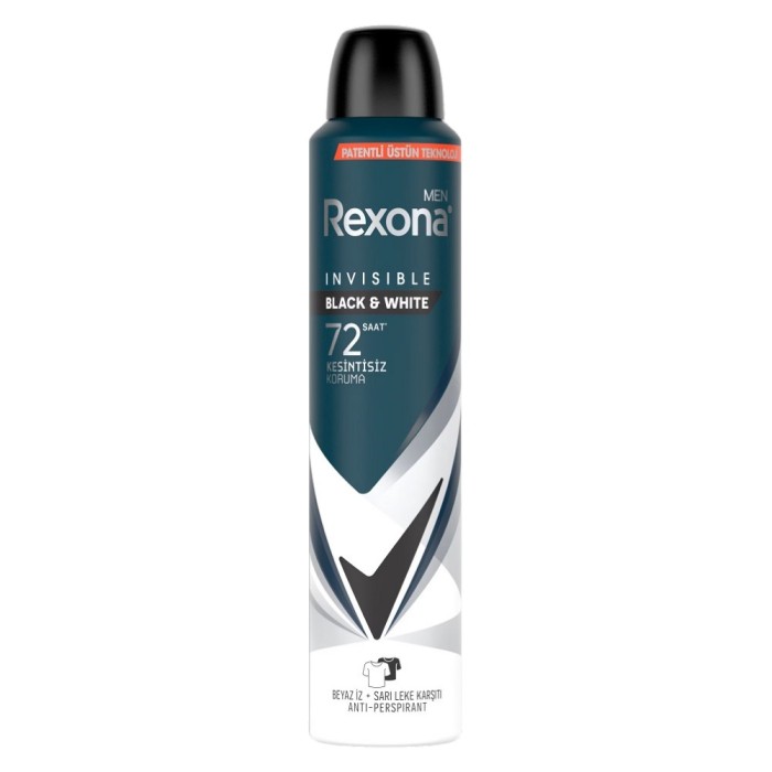 Rexona Men Invisible Black&White Erkek Deodorant 150 Ml - 1