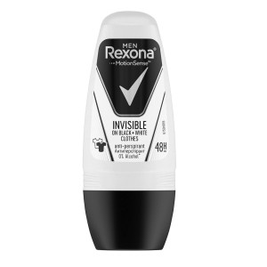Rexona - Rexona Men Invisible Black&White Erkek Roll-On 50 Ml