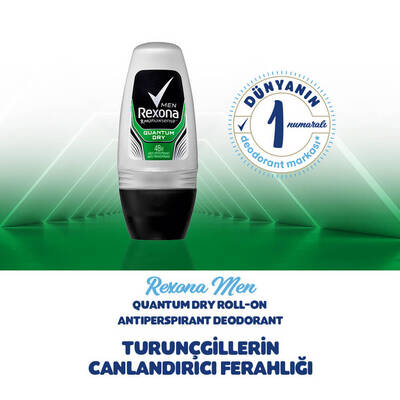 Rexona Men Quantum Dry Erkek Roll-On 50 Ml - 5