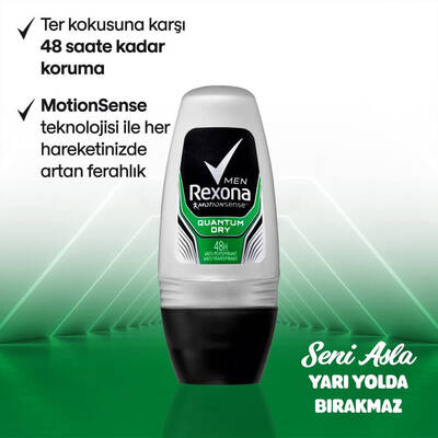Rexona Men Quantum Dry Erkek Roll-On 50 Ml - 3