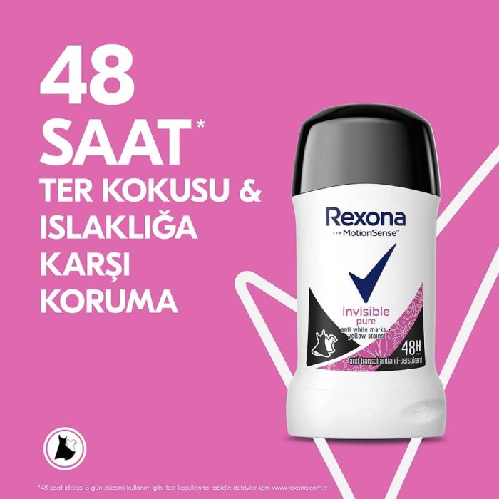 Rexona Women Invisible Pure Stick 40 Ml - 2