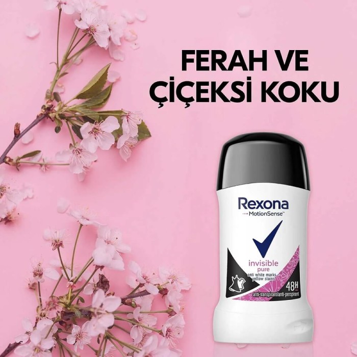 Rexona Women Invisible Pure Stick 40 Ml - 4