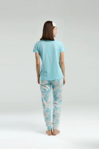 Roly Poly Rp3597-S Bayan Pijama Takımı Mavi - 5