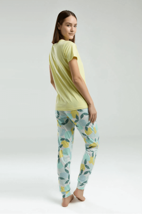 Roly Poly Rp3617-S Bayan Pijama Takımı Sarı - 5