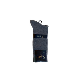 Ruwa - Ruwa 100 Koyu Gri Erkek Bambu Soket Çorap