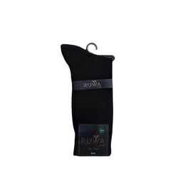 Ruwa - Ruwa 100 Siyah Erkek Bambu Soket Çorap