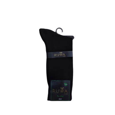 Ruwa 100 Erkek Bambu Soket Çorap Siyah - 1