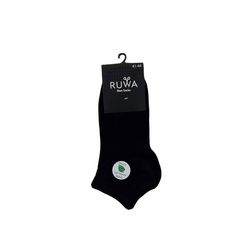Ruwa - Ruwa 102 Siyah Erkek Patik Çorap