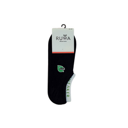 Ruwa 203 Kadın Sneaker Çorap Siyah - Ruwa