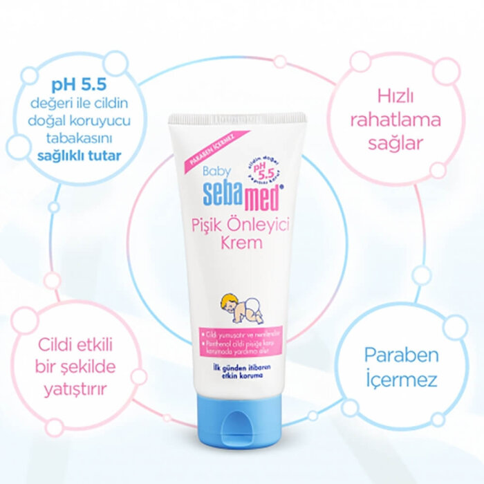 Sebamed Bebek Pişik Bakım Kremi 100 Ml - 2