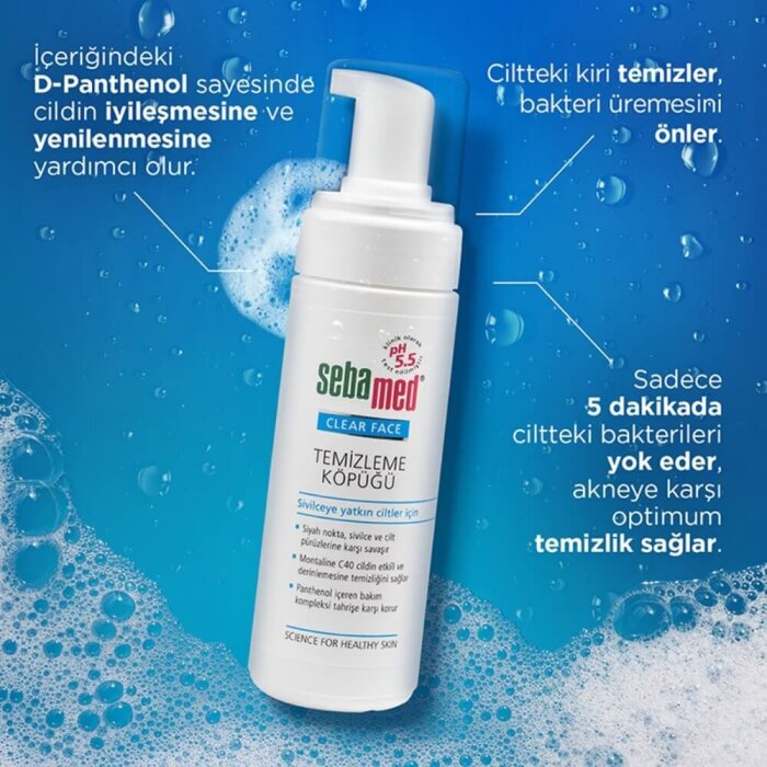 Sebamed Clear Face Yüz Temizleme Köpüğü 150 Ml - 2