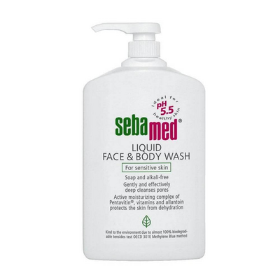 Sebamed Yüz ve Vücut İçin Temizleyici Likit Jel 1000ml - 1