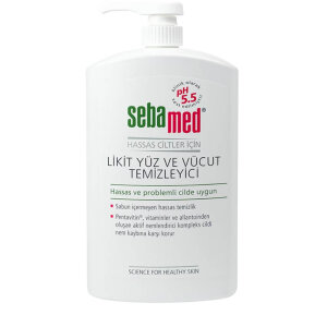 Sebamed Yüz ve Vücut İçin Temizleyici Likit Jel 1000ml - 1