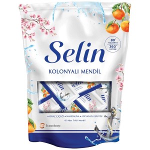 Selin Kolonyalı Tekli Mendil Doypack - Selin