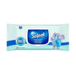 Selpak Antibakteriyel Islak Mendil 56'lı - Solo